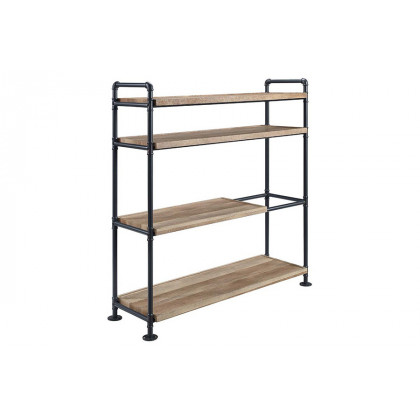 ACME - Brantley Bookshelf in Oak/Sandy Black (AC00757)