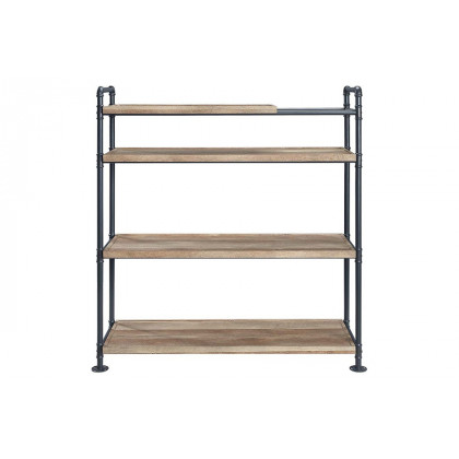 ACME - Brantley Bookshelf in Oak/Sandy Black (AC00757)