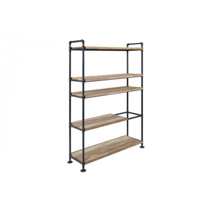 ACME - Brantley Bookshelf in Oak/Sandy Black (AC00758)
