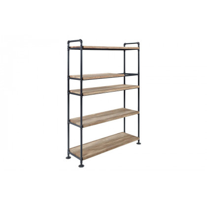 ACME - Brantley Bookshelf in Oak/Sandy Black (AC00758)