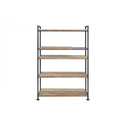 ACME - Brantley Bookshelf in Oak/Sandy Black (AC00758)