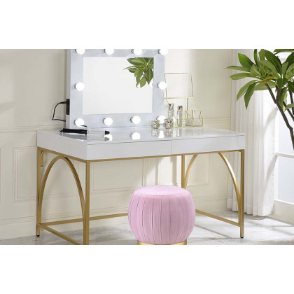 ACME - Avery Accent Mirror in White