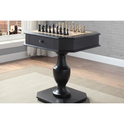 ACME Galini Game Table - Black Finish