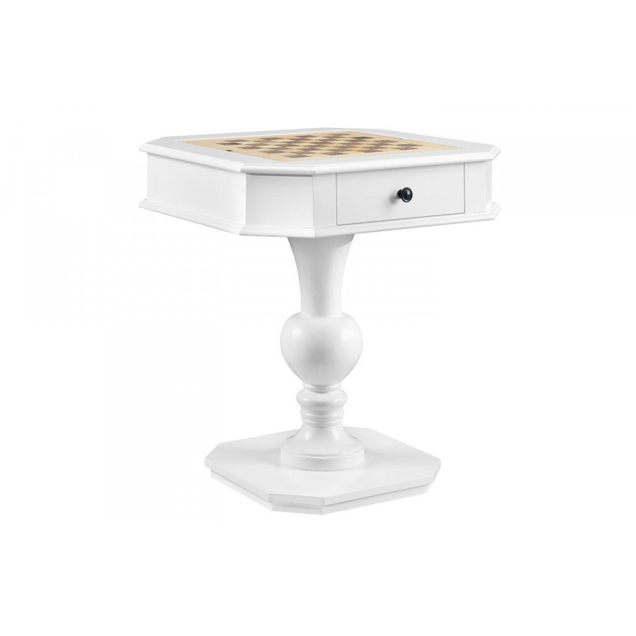 ACME Galini Game Table - White Finish