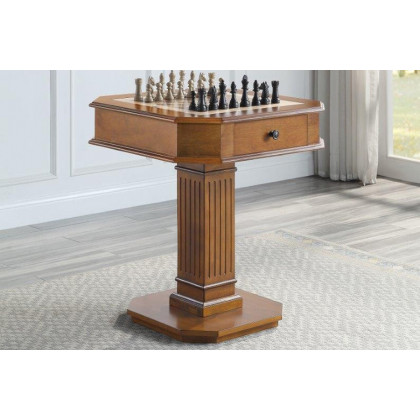 ACME Galini Game Table - Walnut Finish