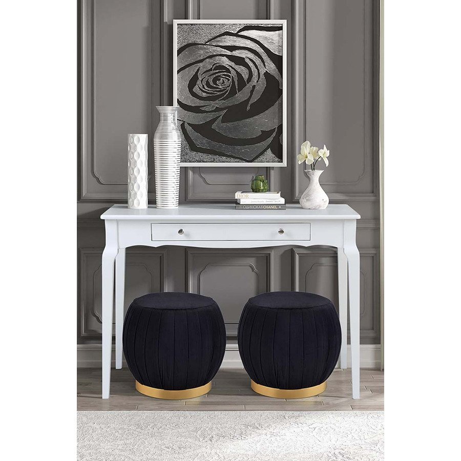 ACME Alsen Console Table - White Finish