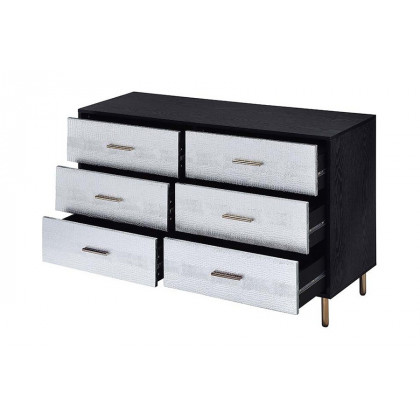 ACME Myles Dresser - Silver and Gold Finish