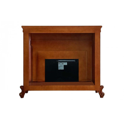 ACME Picardy Fireplace - Honey Oak Finish