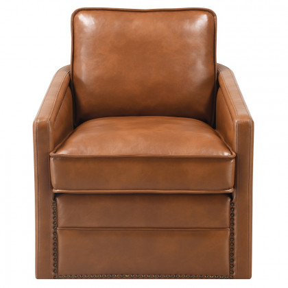 ACME Rocha Swivel Chair with Glider - Brown