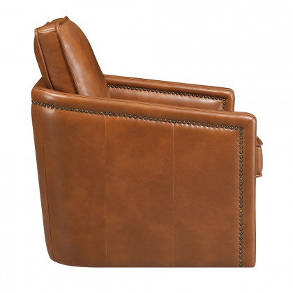 ACME Rocha Swivel Chair with Glider - Brown