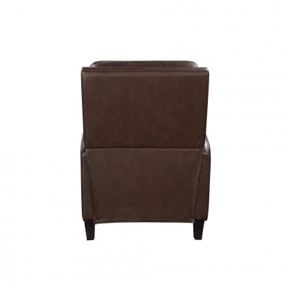 ACME Venice Accent Chair with Footrest - Dark Brown