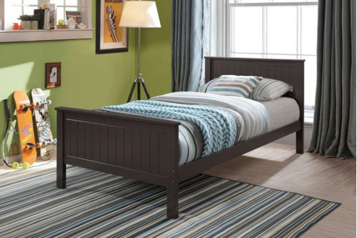 ACME™  - Bungalow Twin Bed in Chocolate Finish
