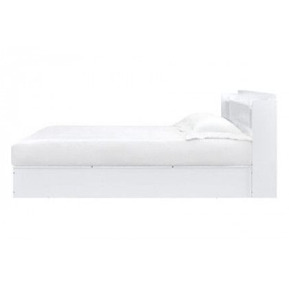 ACME - Perse Queen Bed with Storage in White