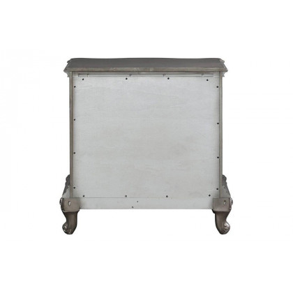 ACME - Ariadne Nightstand in Antique Platinum