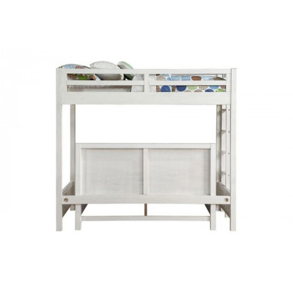 ACME Celerina Queeen Bed - Weathered White
