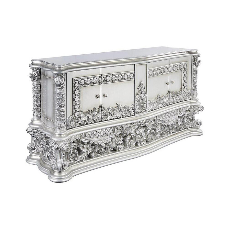 ACME - Valkyrie Dresser in Antique Platinum