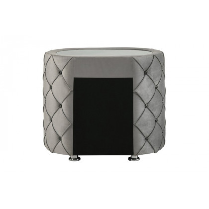 ACME - Perine Nightstand in Gray