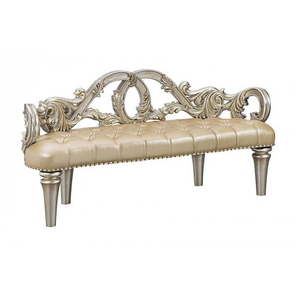 ACME - Danae Bench in Champagne/Gold