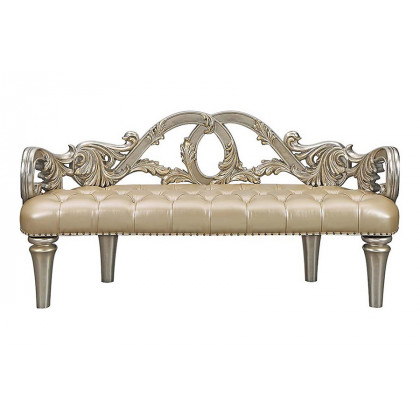 ACME - Danae Bench in Champagne/Gold