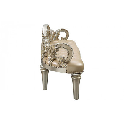 ACME - Danae Bench in Champagne/Gold