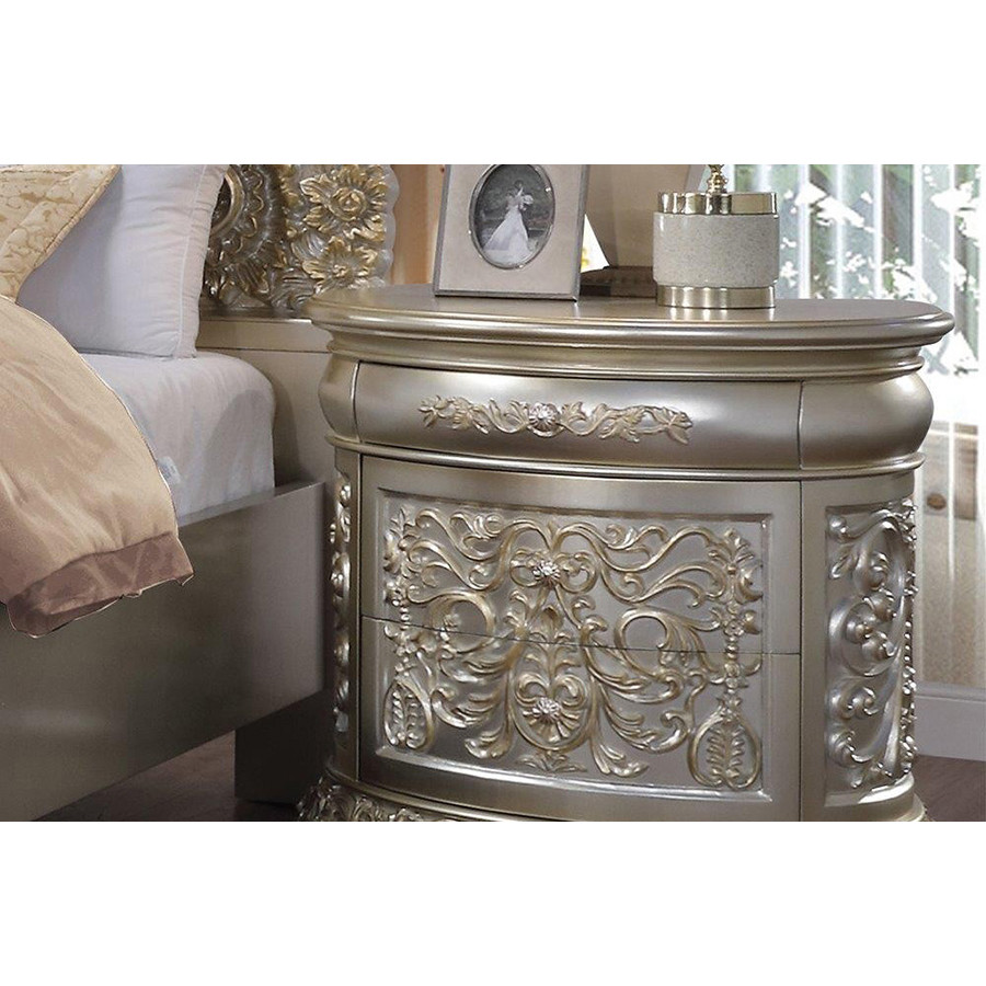 ACME - Sorina Nightstand in Antique Gold