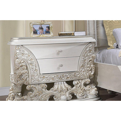ACME - Adara Nightstand in Antique White