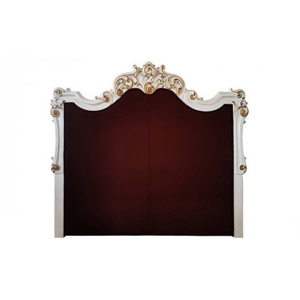 ACME Vendom Bed - Antique Pearl Finish, Queen Size