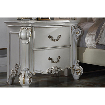 ACME Vendome Nightstand - Antique Pearl