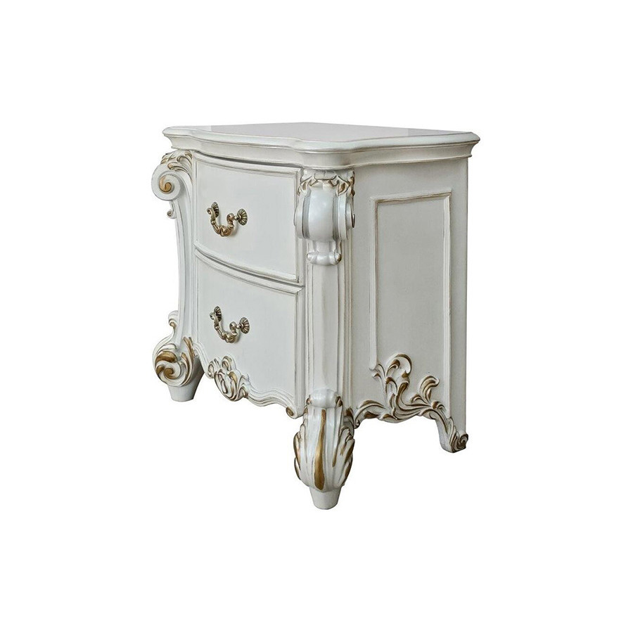ACME Vendome Nightstand - Antique Pearl