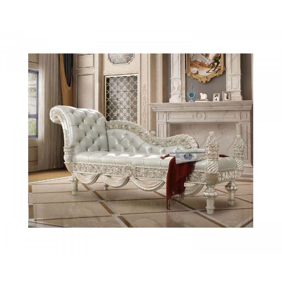 ACME - Sandoval Bench in Beige/Champagne