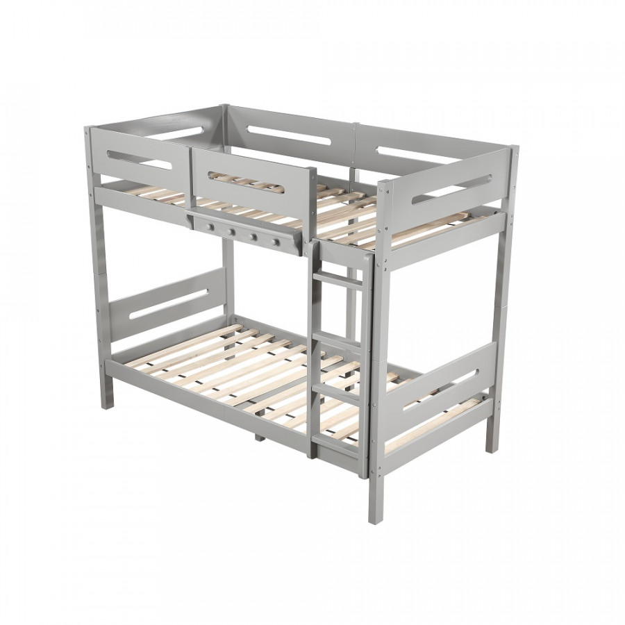 ACME - Edah Twin/Twin Bunk Bed in Gray