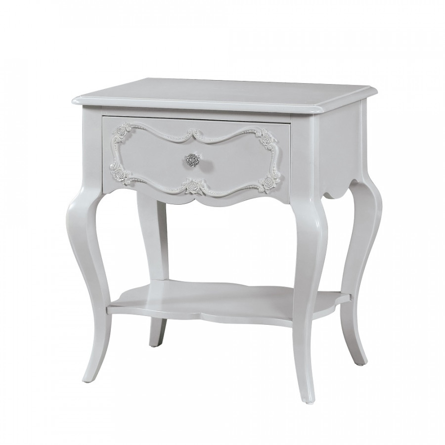 ACME Edalene Nightstand - Gray