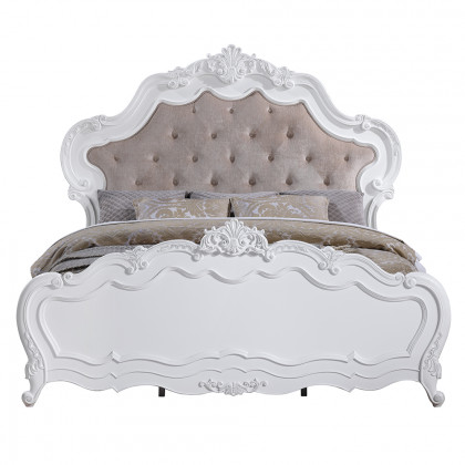 ACME Latisha EK Bed - White