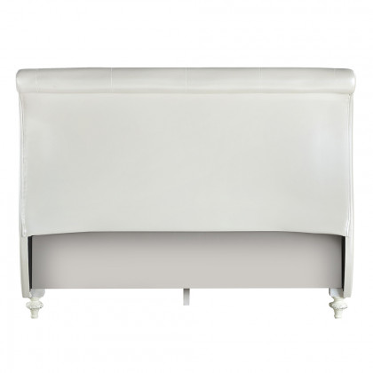 ACME - Dorothy Full Bed in Pearl White/Ivory