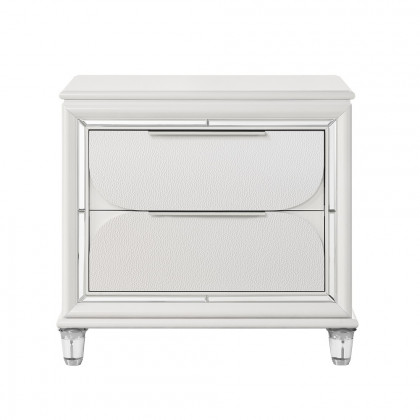 ACME - Tarian Nightstand in Pearl White
