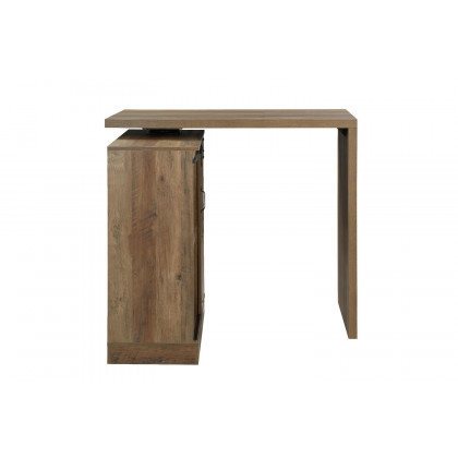 ACME - Quillon Bar Table in Rustic Oak