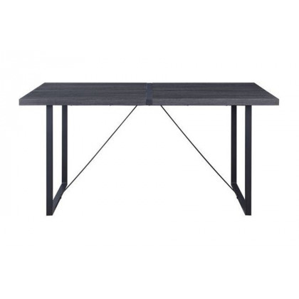 ACME - Nakula Dining Table in Gray Oak/Black