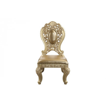 ACME - Seville Side Chair (Set-2) in Gold