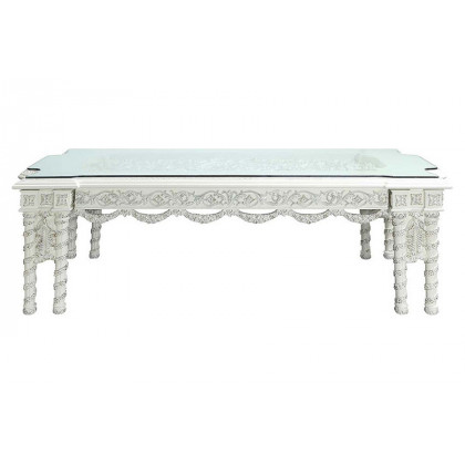 ACME - Vanaheim Dining Table in Antique White