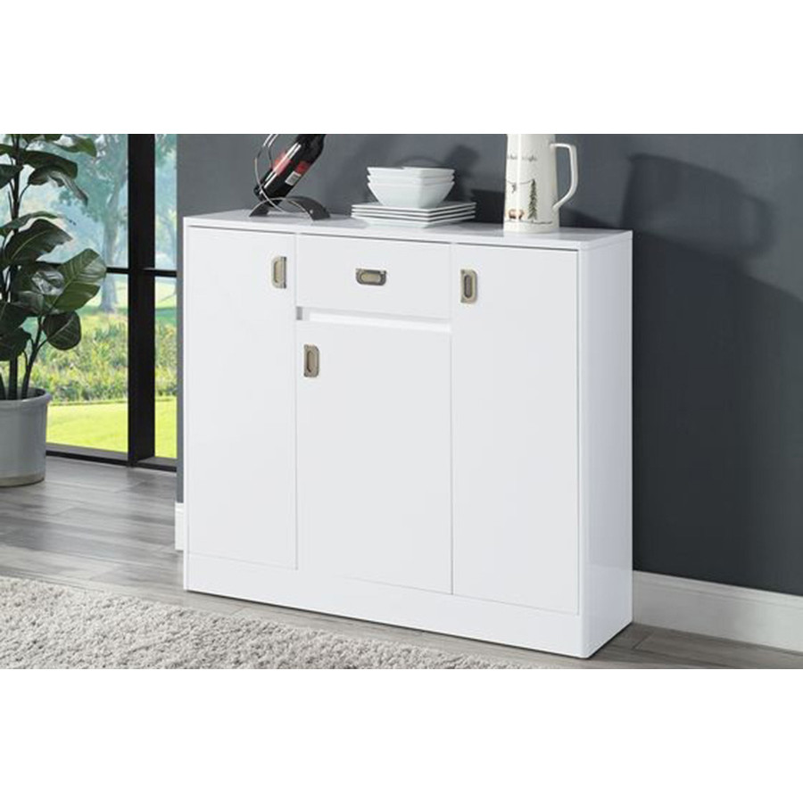ACME - Pagan Server in White High Gloss