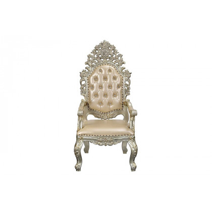 ACME - Sorina Arm Chair (Set-2) in Antique Gold