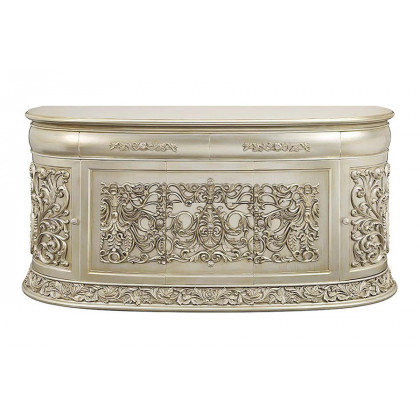 ACME - Sorina Server in Antique Gold