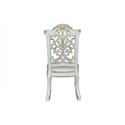 ACME Vendom Side Chair Set of 2 - Antique Pearl Finish DN01347