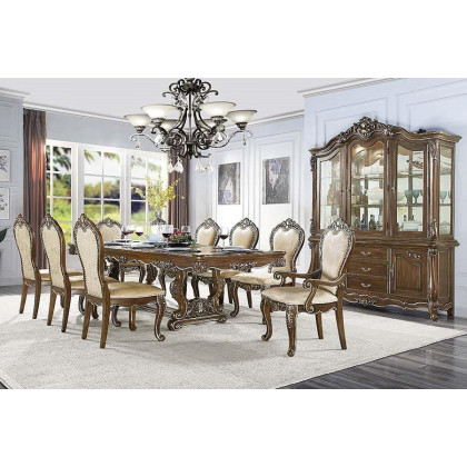 ACME - Latisha Dining Table in Antique Oak (DN01357)
