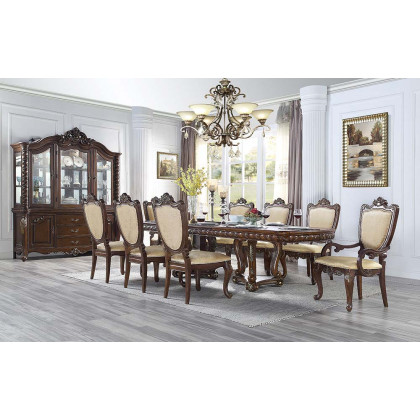 ACME - Devayne Dining Table in Dark Walnut (DN01362)