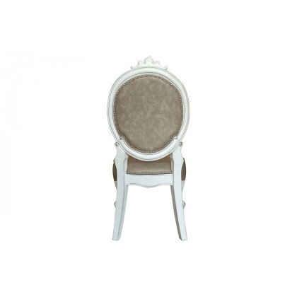 ACME Versailles Side Chair Set of 2 - Bone White Finish