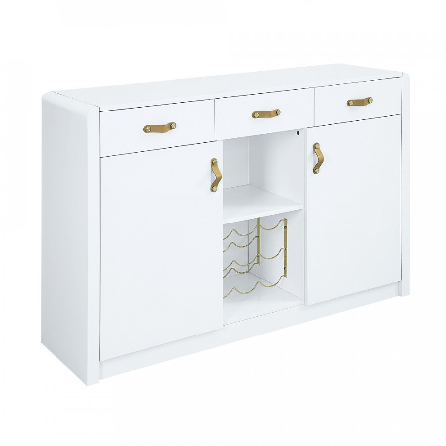 ACME - Paxley Server in White High Gloss