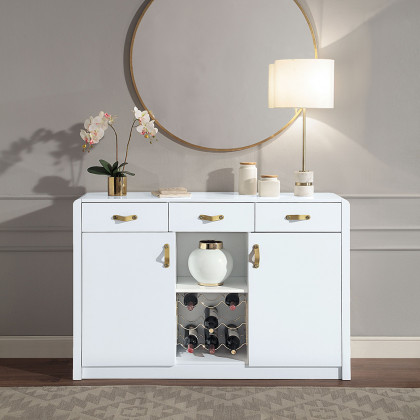 ACME - Paxley Server in White High Gloss