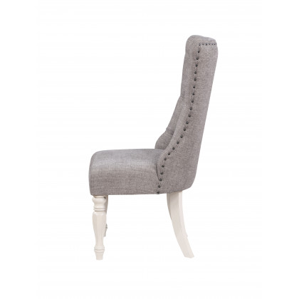 ACME - Florian Side Chair (Set of 2) in Gray Antique White (DN01683)