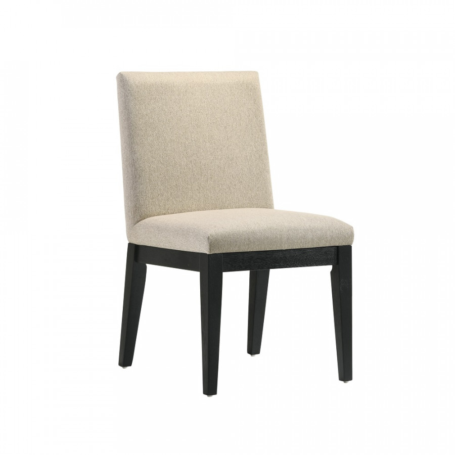 ACME - Froja Side Chair (Set of 2) in Beige Black